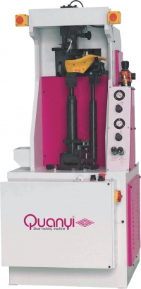 HEEL-SEAT FLATTENING MACHINE