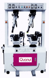 HYDRAULIC AIR BAG SOLE ATTACHING MACHINE